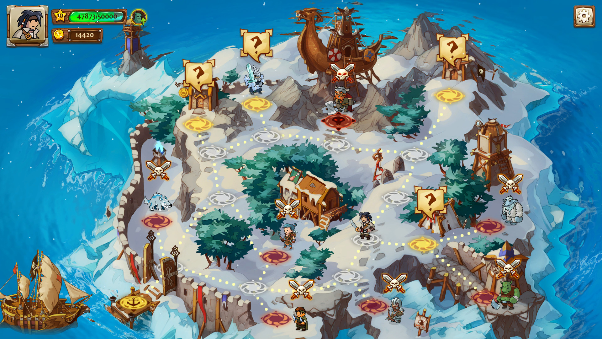 Braveland Pirate游戏截图