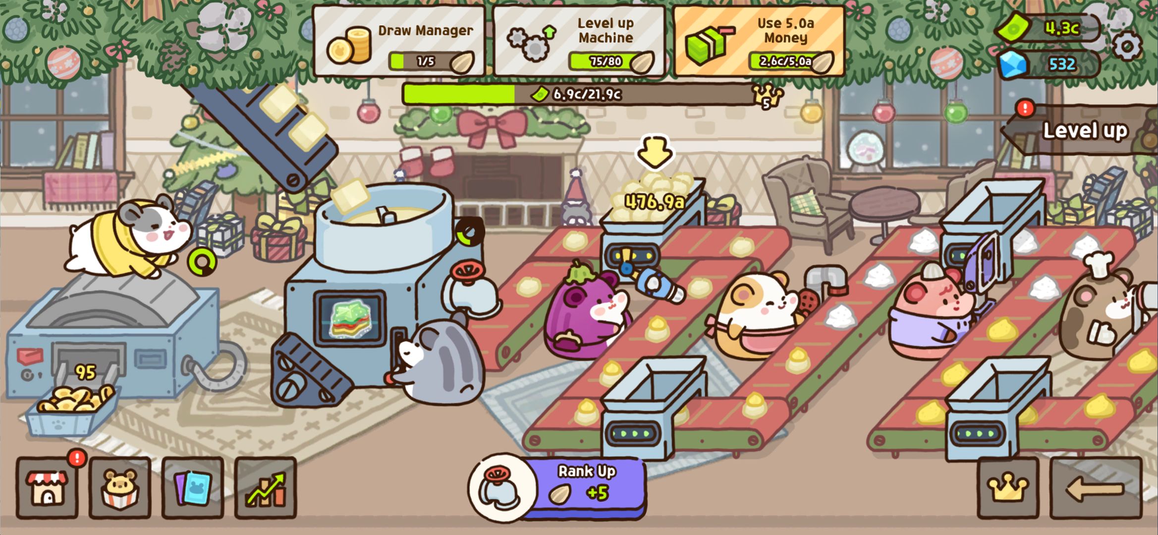 Screenshot of Hamster Cookie Factory