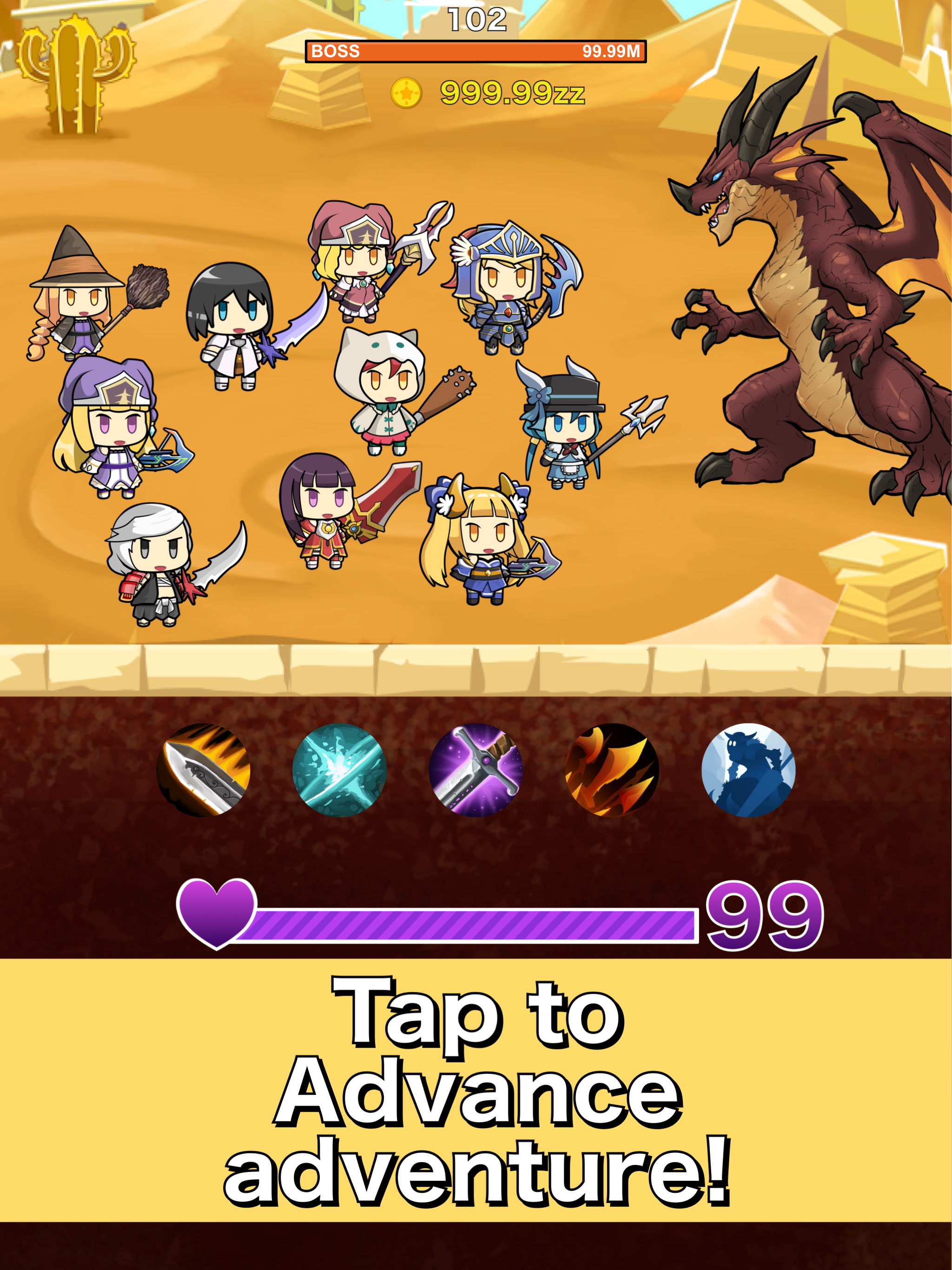 タップ 放置rpg タップヒーローズ Tap Heroes Taptap 良きゲームを