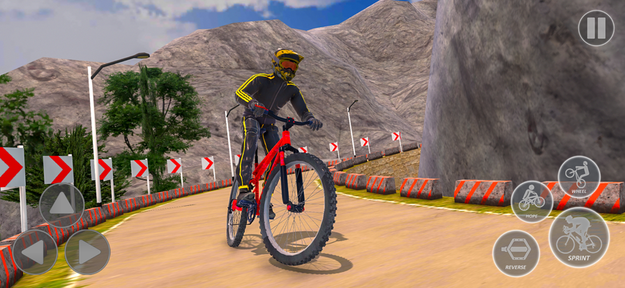 Mountain Bicycle Racing Games游戏截图