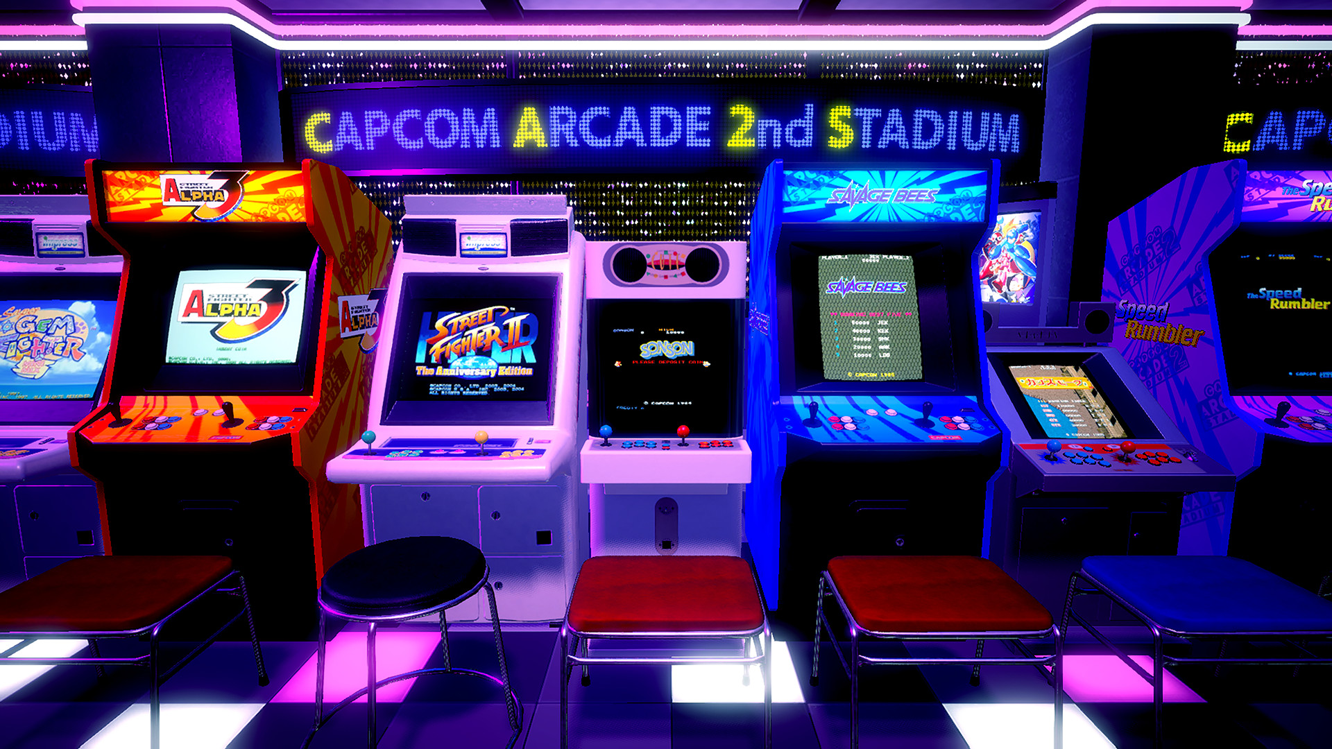 Capcom Arcade 2nd Stadium游戏截图