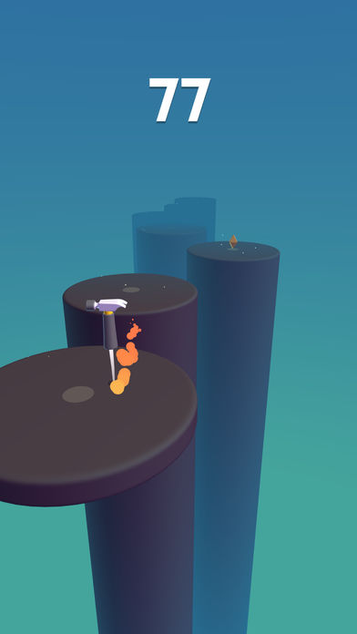 空中的彈跳桿游戏截图