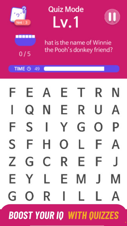 Word Search Finder - Fun Game游戏截图