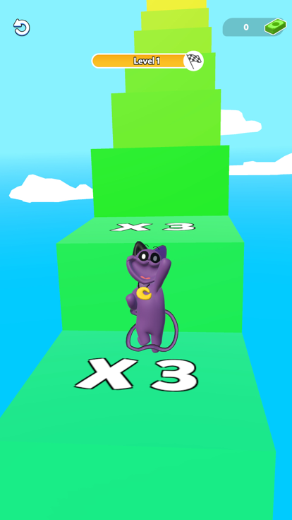 Smiling Critters Money Rush 3D游戏截图