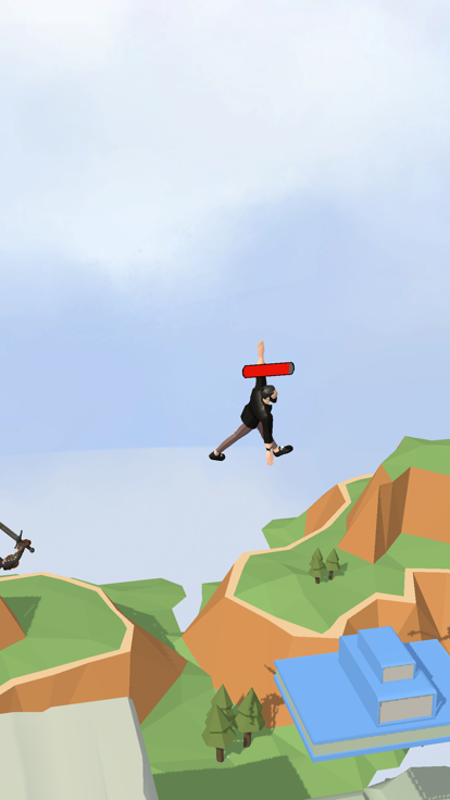 Ragdoll Jump Escape游戏截图