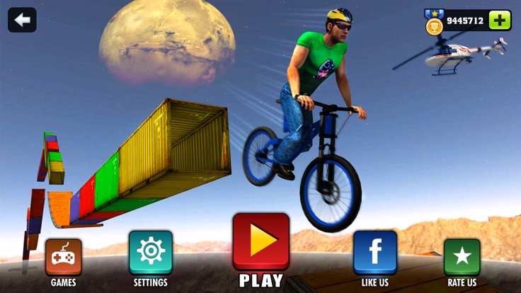 Impossible BMX Bicycle Stunt Rider游戏截图