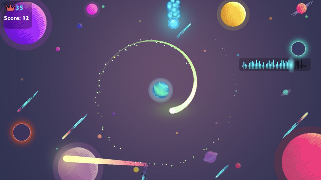 保卫星星游戏截图