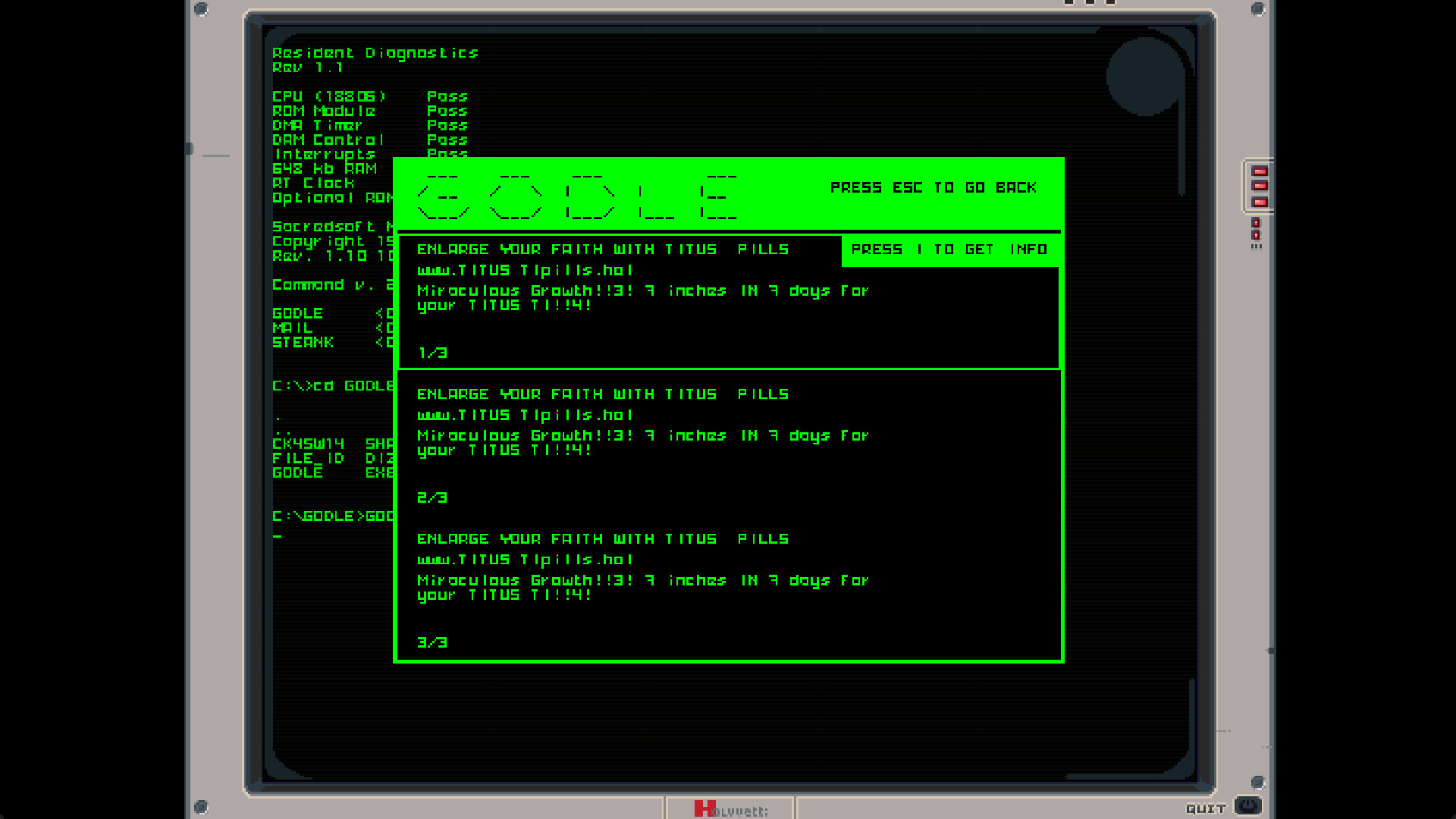 The Textorcist: The Story of Ray Bibbia游戏截图