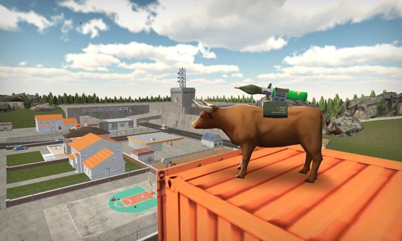 Screenshot of Bull Simulator 3D