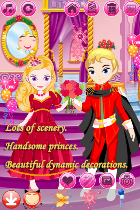 Beauty Princess: Dress up and Make up game for kids游戏截图