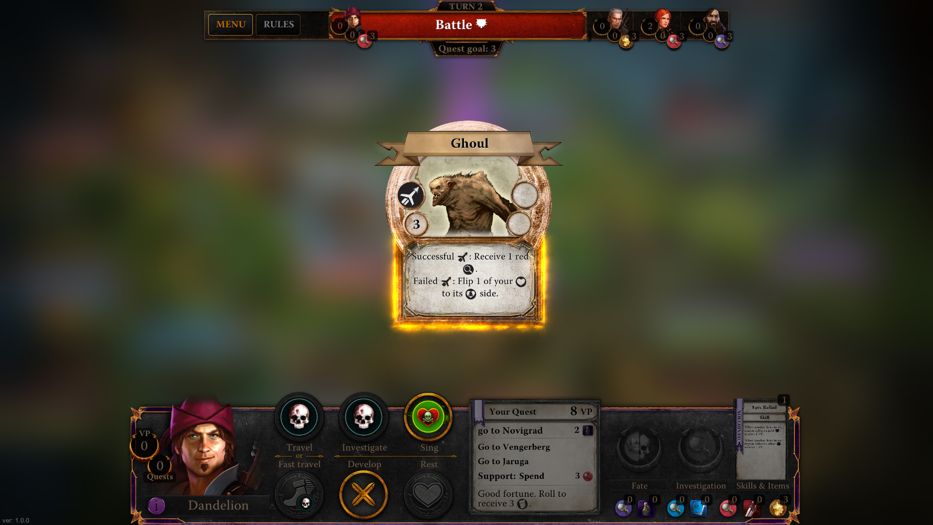 The Witcher Adventure Game游戏截图