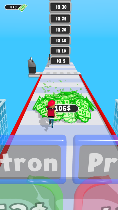 Trivia Runner 3D!游戏截图