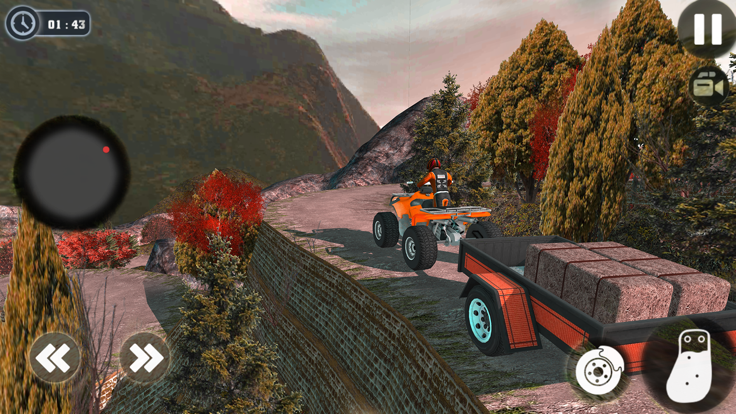 ATV Quad Bike Parking Stunt 3D游戏截图