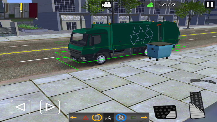 垃圾车 - 卡车游戏 2021游戏截图