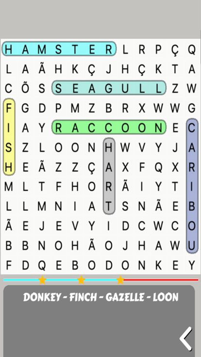 Caça Palavra游戏截图