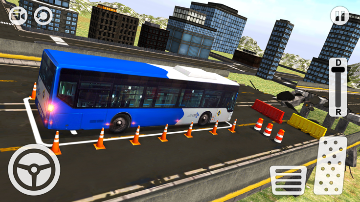 New York City Bus Parking 3D - Driving Simulator游戏截图