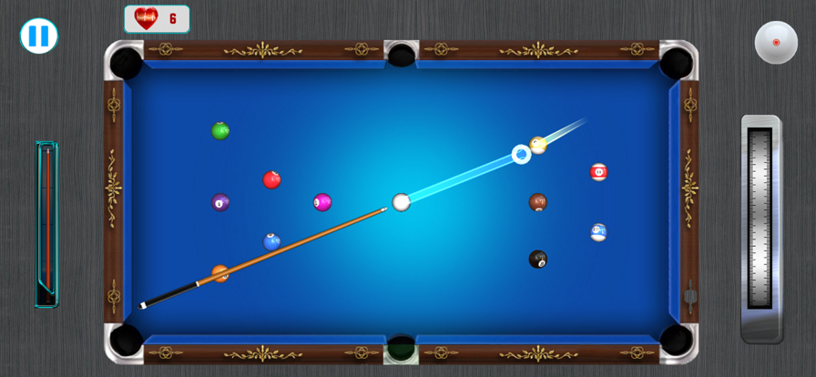 台球 斯诺克 8 球池游戏截图