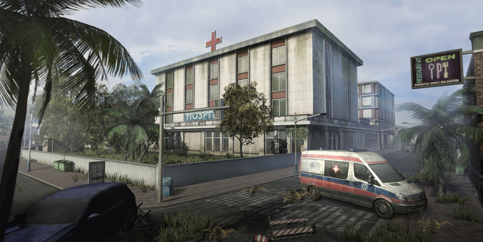 Zombie Shooter:Multiplayer Doomsday游戏截图