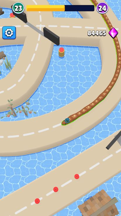 Snake Way 3D: Adventure Run游戏截图