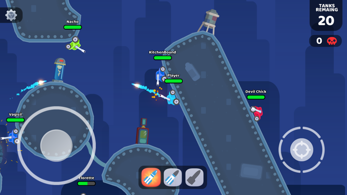 Mad Royale.io - Tank Battle游戏截图