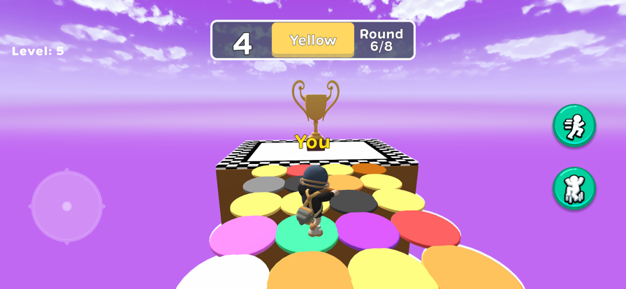 Color Challenger: Parkour Run游戏截图