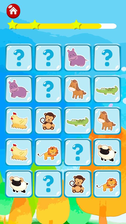 宝宝记忆游戏游戏截图