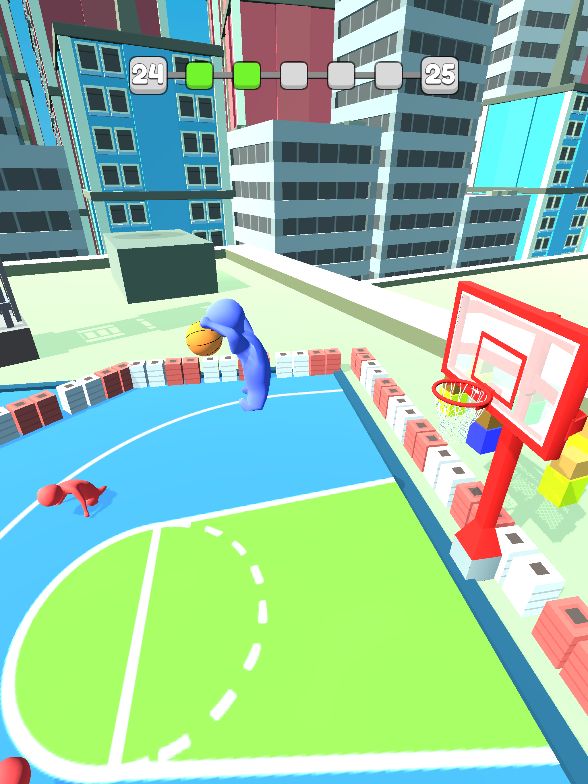 basket dunk 3d