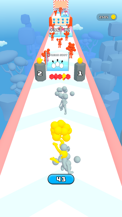 Multi Head Shoot游戏截图