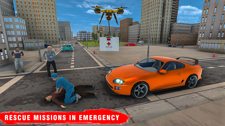 飞行无人机飞行模拟器游戏截图