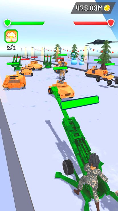 Tanks Merge: Strategic Strike游戏截图