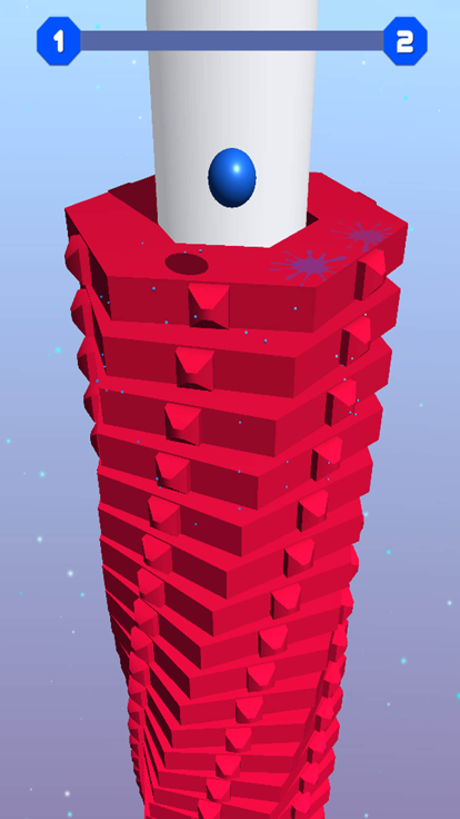 球跳塔大作战 - 单机休闲小游戏游戏截图