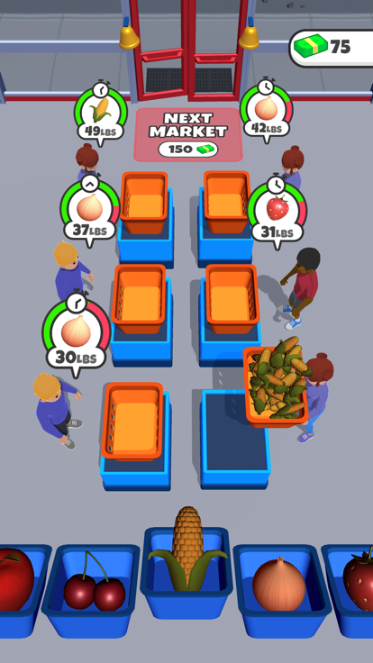 Cart Fill Management游戏截图