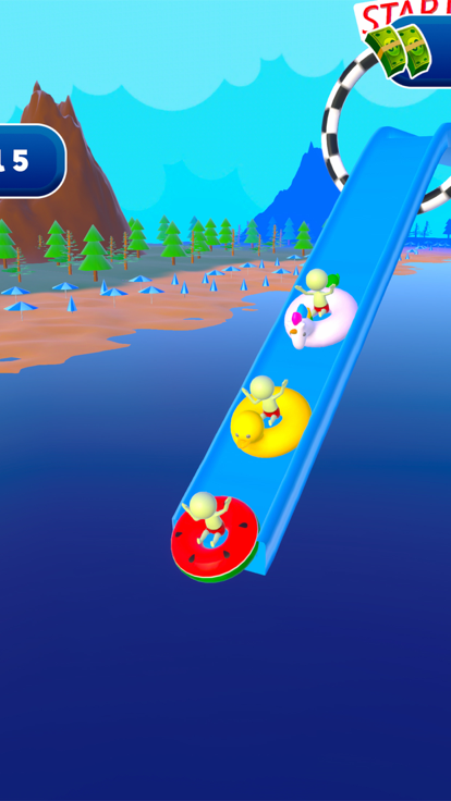 Aquapark Slider游戏截图
