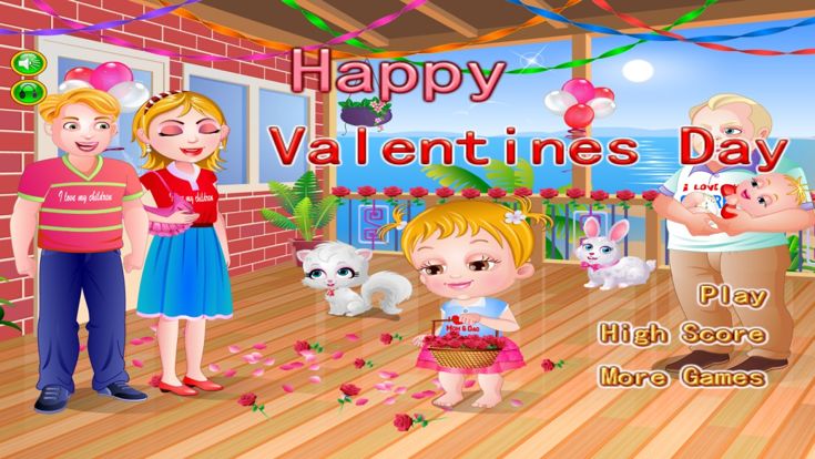 Valentines Day - Baby Prepare Party for her mom and dad游戏截图