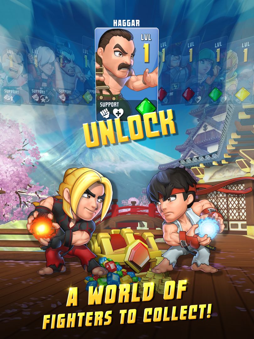 Screenshot of Puzzle Fighter