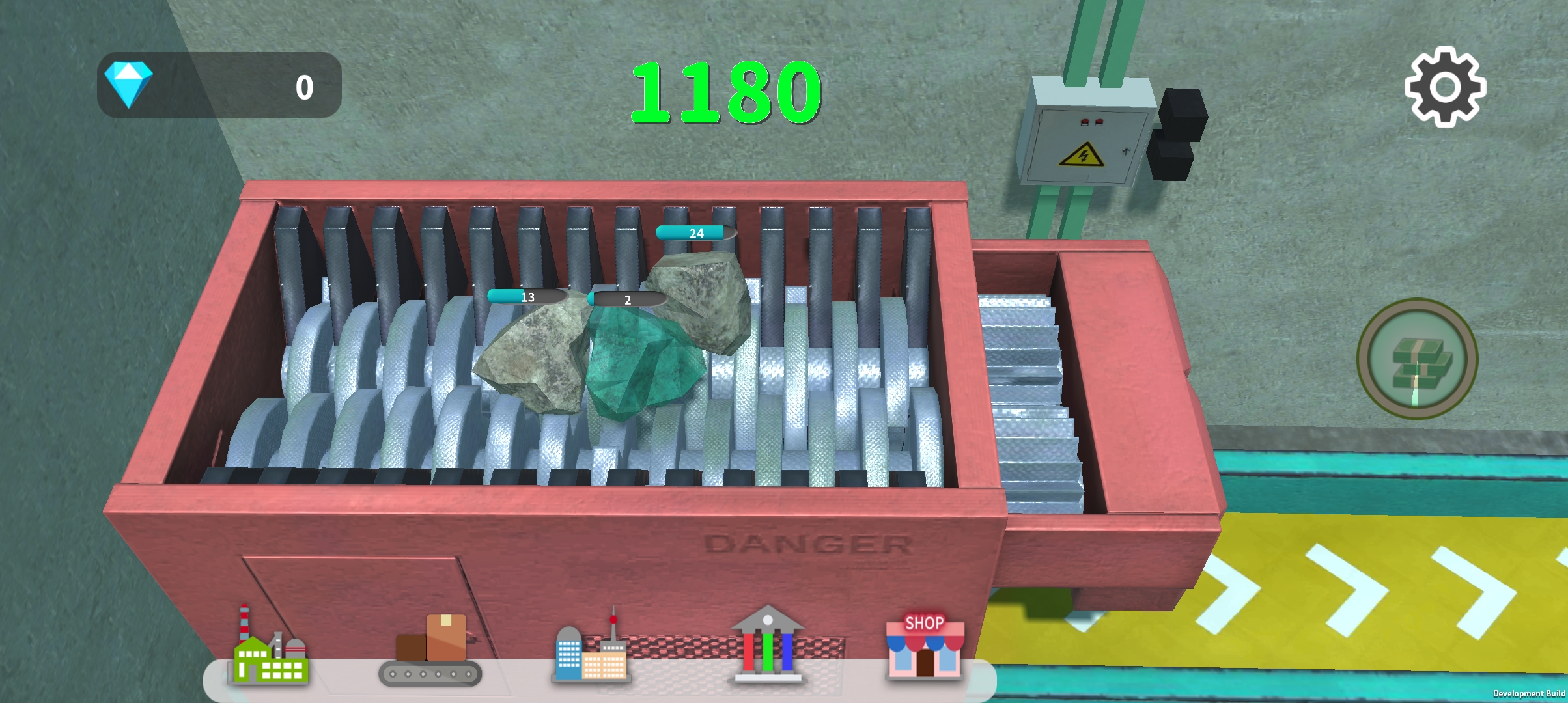 矿石粉碎机游戏截图