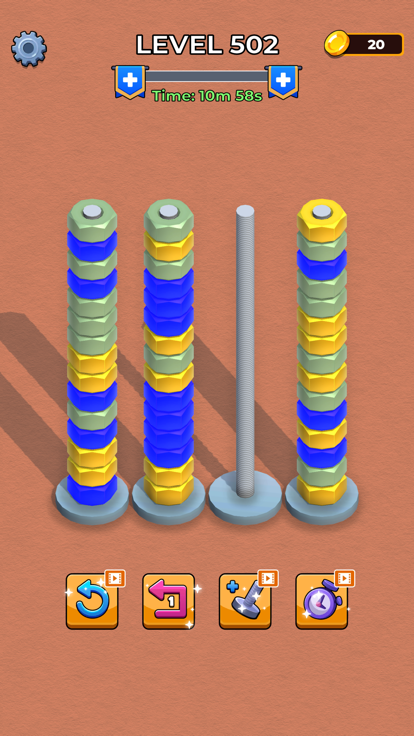 Screw Sort游戏截图