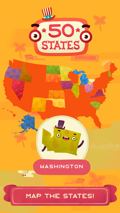 50 States - Top Education & Learning Stack Games游戏截图