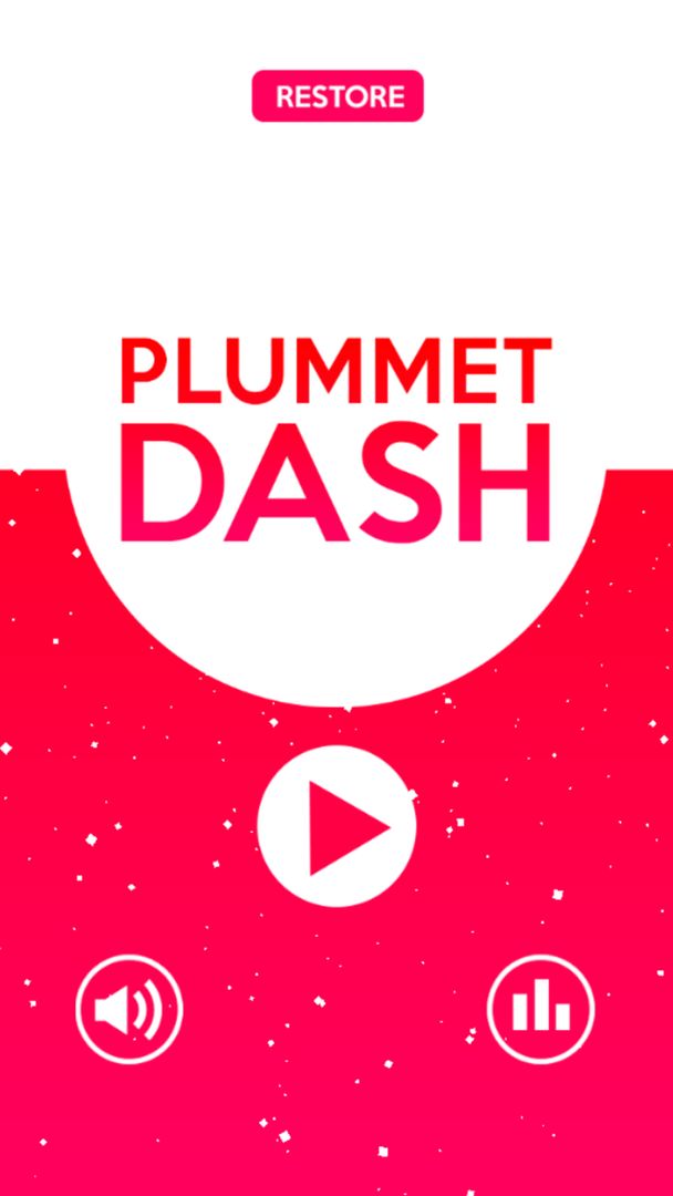 Screenshot of Plummet Dash