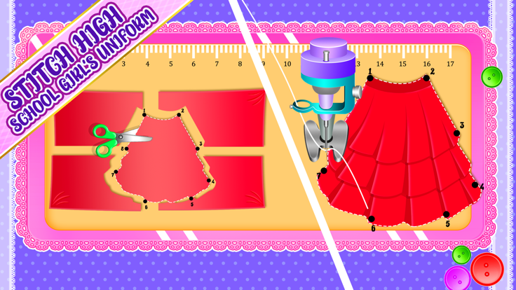 高中制服裁游戏截图