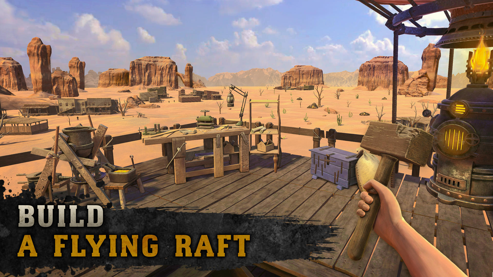 Desert Nomad x Raft Survival游戏截图