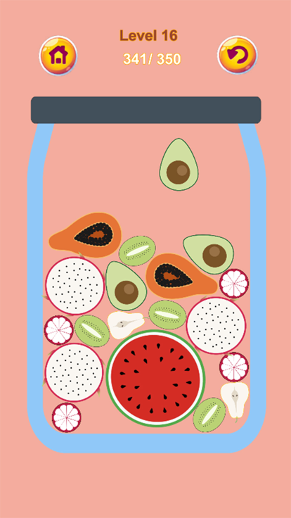 Watermelon game: Relax Puzzle游戏截图