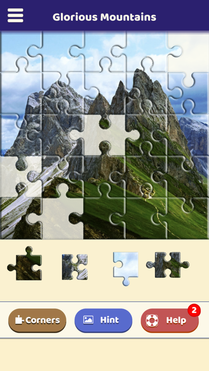 Glorious Mountains Puzzle游戏截图