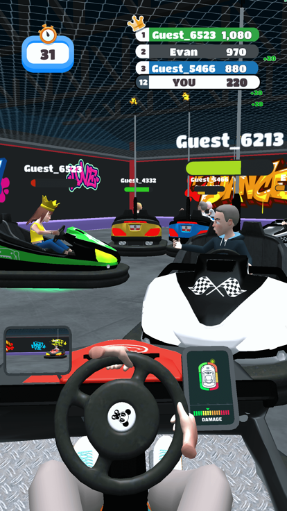 Bumper Cars 3D游戏截图