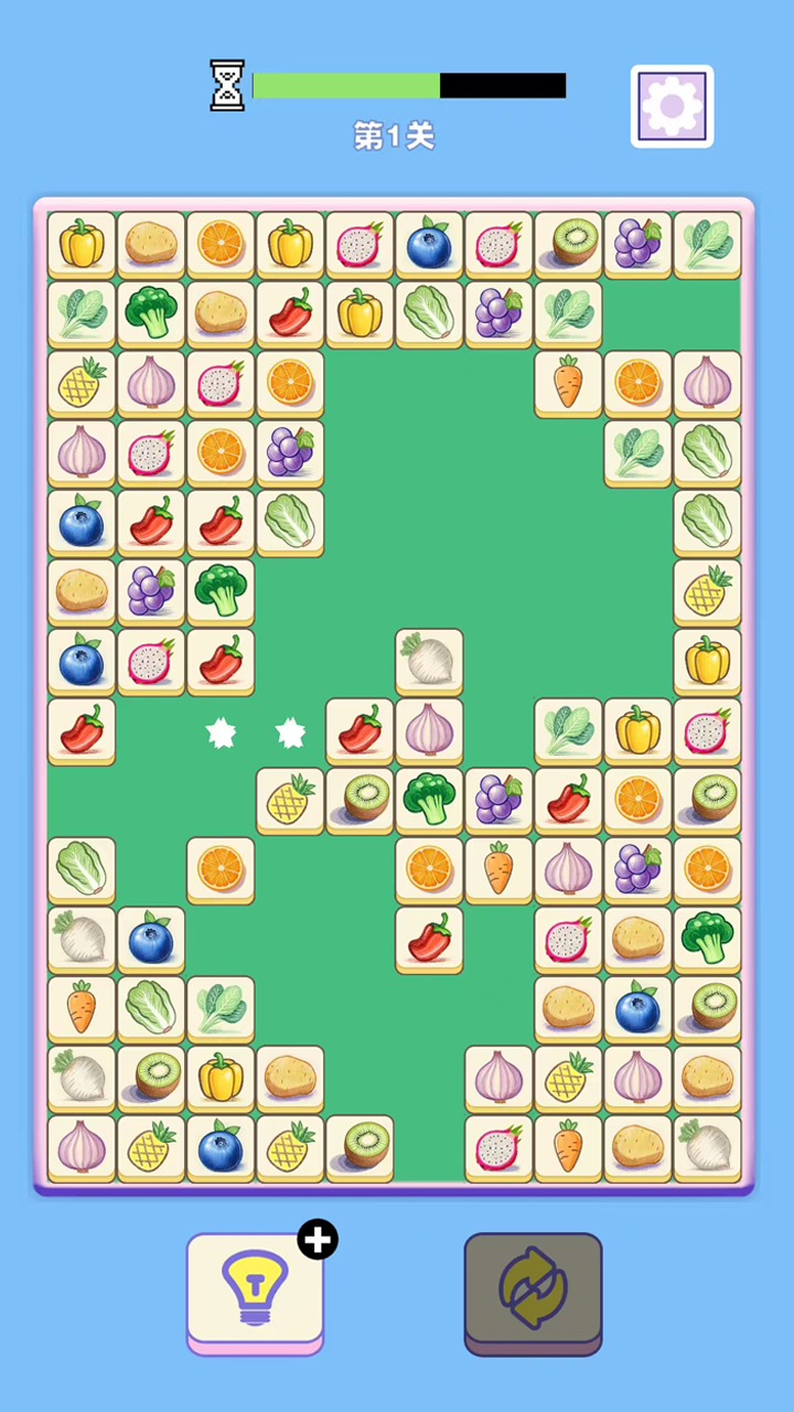 菜菜对对碰游戏截图