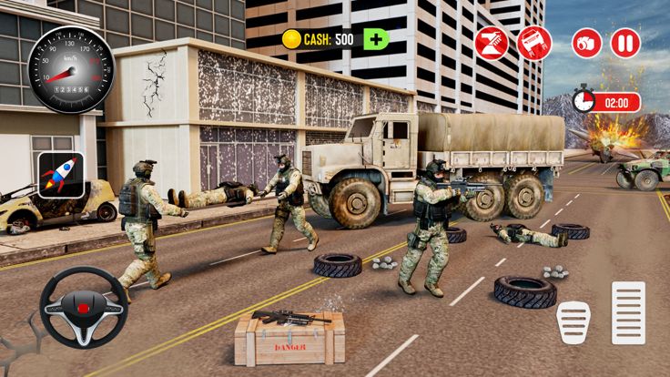Army Truck Driving: New Games游戏截图