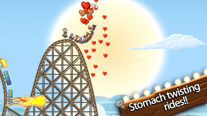 Nutty Fluffies Rollercoaster游戏截图