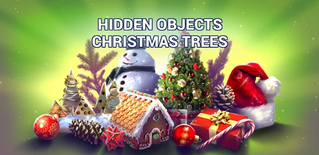 隐藏的物体圣诞树 – 神秘游戏奇幻游戏 脑力游戏截图