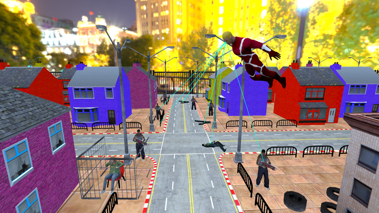 Superhero vs kidnapers游戏截图