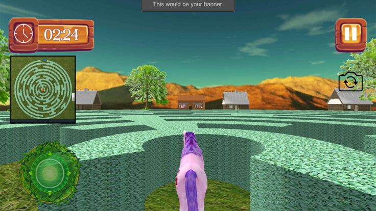 Horse Maze Run Challenge游戏截图